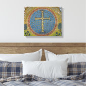 Ruwe gemmata canvas afdruk (Insitu (Slaapkamer))