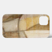 Ruwe getextureerde verf van aardtoon Case-Mate iPhone case (Achterkant (horizontaal))