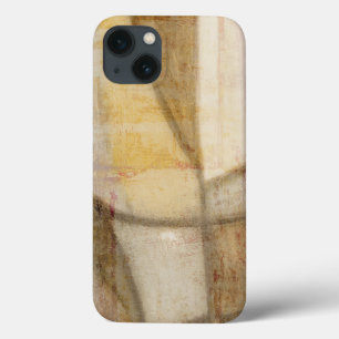 Ruwe getextureerde verf van aardtoon iPhone 13 hoesje