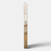 Ruwe getextureerde verf van aardtoon Case-Mate iPhone case (Achterkant / Links)