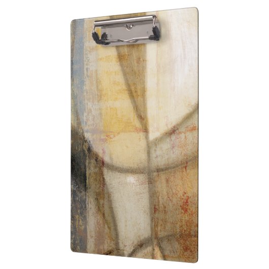 Ruwe getextureerde verf van aardtoon klembord (Links)