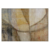 Ruwe getextureerde verf van aardtoon snijplank (Voorkant)