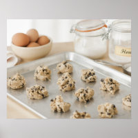 Ruwe koekjes op bakbakbak