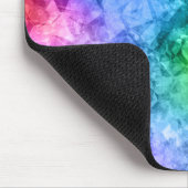 Ruwe pacock Blue textuur Muismat (Hoek)