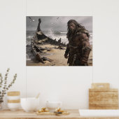 Ruwe Reis Poster (Keuken)