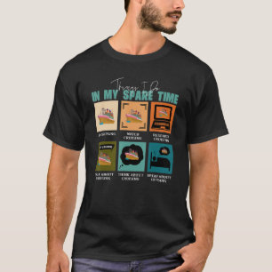 Ruwe vacties kool in mijn vrije tijd t-shirt
