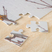 Ruwleggende Hawk in de boom Legpuzzel (Zijkant)