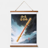 Ruyi Jingu Bang Bois Taché Tapisserie murale (Recto)