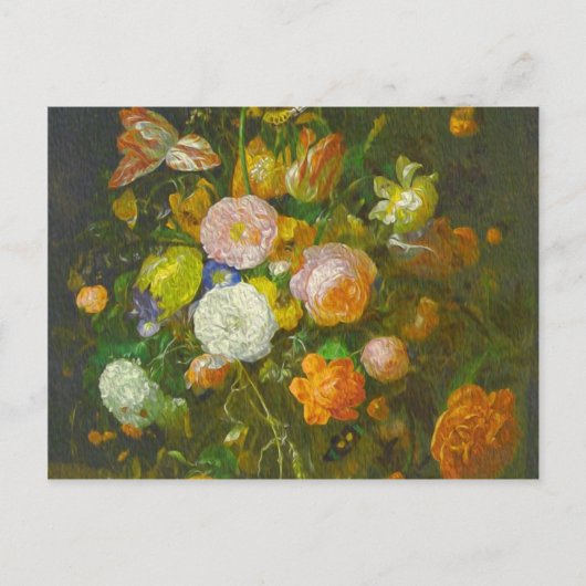 Ruysch, Rachel Blumenstrauß Briefkaart (Voorkant)