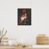 Ruysch - Vaas met bloemen Poster (Keuken)