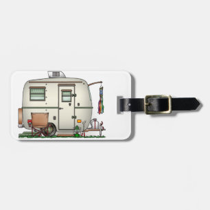 RV-aanhangwagen voor ruitglas Bagagelabel