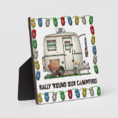 RV-aanhangwagen voor ruitglas Fotoplaat (Voorkant)