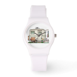 RV-aanhangwagen voor ruitglas Horloge