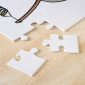 RV-aanhangwagen voor  ruitglas Legpuzzel (Zijkant)