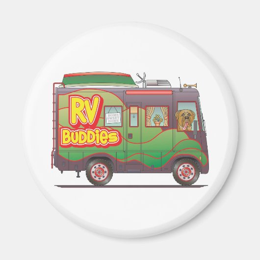 RV Buddies Koelkast Magnet Magneet (Voorkant)