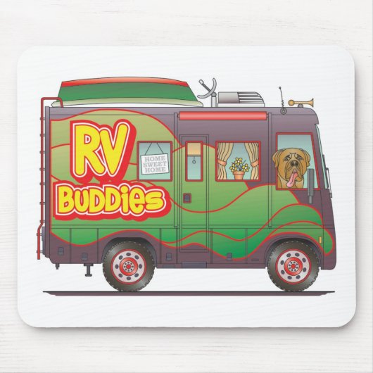 RV Buddies Mousepad Muismat (Voorkant)
