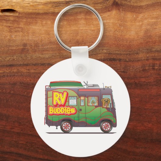 RV Buddies Sleutelhanger (Voorkant)