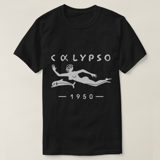RV Calypso, Jacques Yves Cousteau T-shirt (Design voorkant)