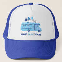 RV Camper Camper Vakantiehuis Blue Roam Sweet Roam