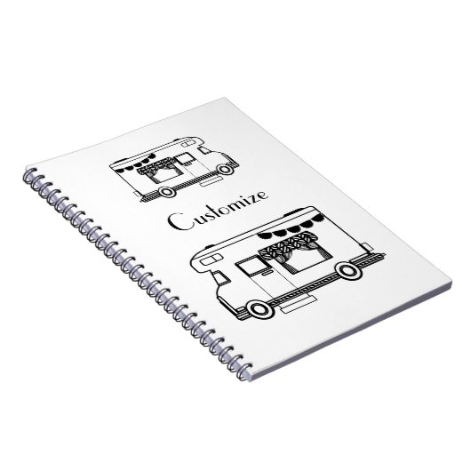 RV Camper Caravan Thunder-Cove Notitieboek (Rechterzijde)