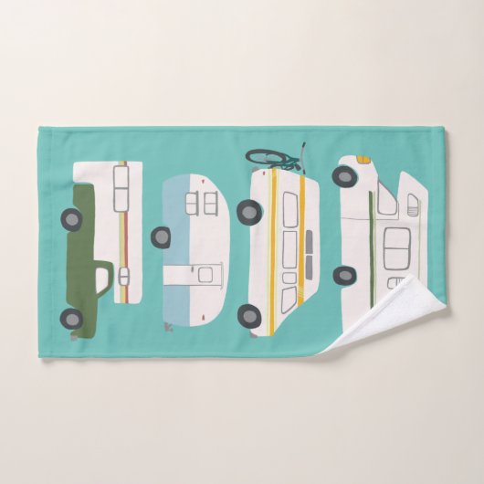 RV Campervan vanlife Motorhome Trailer CUSTOMIZE Bad Handdoek (Handdoek)