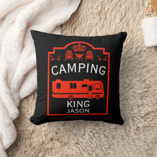RV Camping King USA Kussen