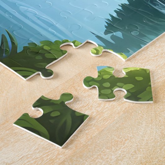 RV Camping Puzzles RV Trip Happy Camper (Côté)