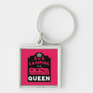 RV Camping Queen USA Sleutelhanger