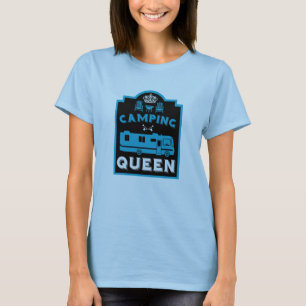 RV Camping Queen USA T-shirt