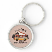 RV Camping Trailer Home is waar u het parkeren