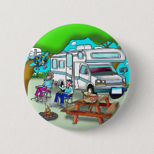 RV-Cartoon 9475 Ronde Button 5,7 Cm