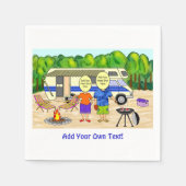 RV-Cartoon Servet (Voorkant)