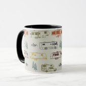 RV Coffee-Mok, Camper Coffee-Mok Mok (Voorkant links)