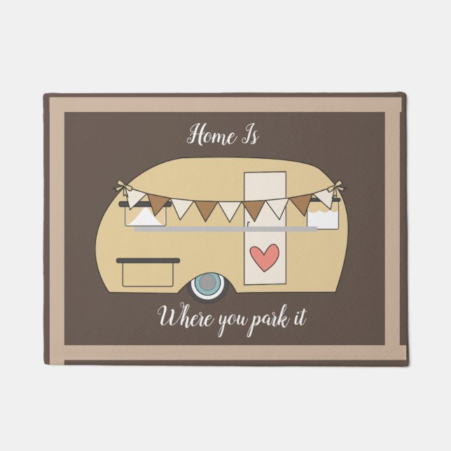 RV DOORMAT DEURMAT (Voorkant)