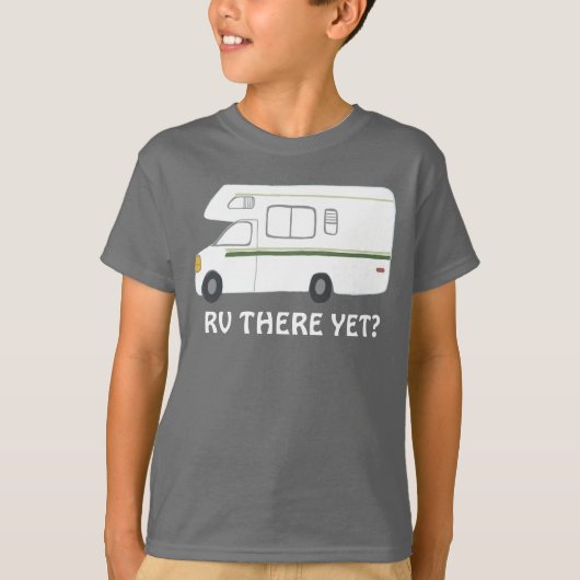 RV ER NOG?  campervan vanlife CUSTOM T-shirt (Voorkant)