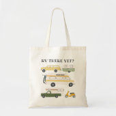RV ER NOG? Campervan vanlife Trailer CUSTOMIZE Tote Bag (Voorkant)