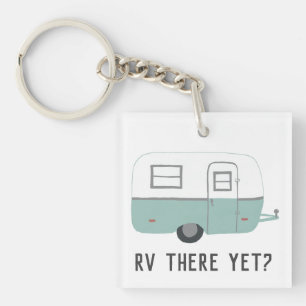 RV ER NOG? kampeeraanhangwagen Sleutelhanger