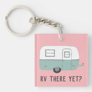 RV ER NOG?  kampeeraanhangwagen Sleutelhanger
