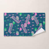 RV et Camping Amour Camping Parfait Camping Happy (Serviette à main)