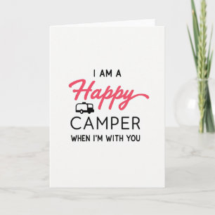 Rv Happy Camper Liefdeskaart Kaart