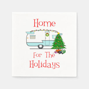 RV Home voor de Feestdagen luiers Servet
