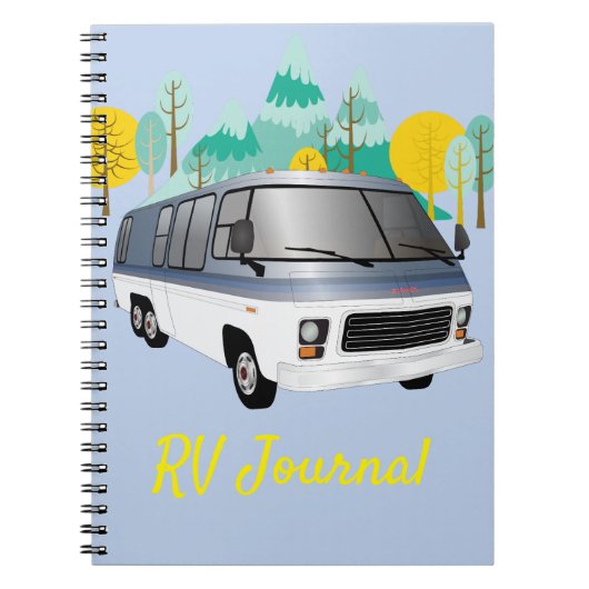 RV Journal Travel Trip Vacting Notes Notitieboek (Voorkant)