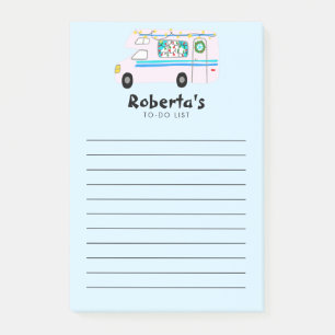 RV-kruidenierswinkel met de Retro-mas-camper RV-kr Post-it® Notes