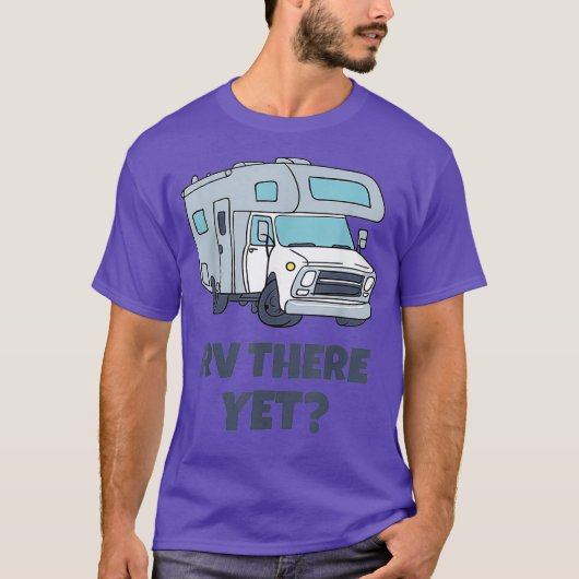 RV Là encore Campervans Camping Randonnée Tshirt (Devant)