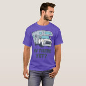 RV Là encore Campervans Camping Randonnée Tshirt (Devant entier)