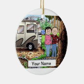 RV Lovers Keramisch Ornament (Rechts)