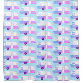  RV Motorhome Camper Trailer Douchegordijn (Voorkant)