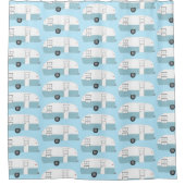 RV Motorhome Camper Trailer Douchegordijn (Voorkant)