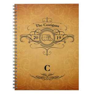 RV Motorhome-reisblad met stijl Notitieboek