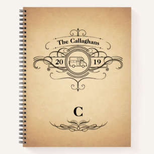  RV Motorhome Travel Journal Notitieboek